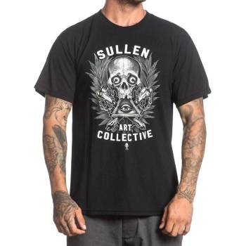 Image 1 of SULLEN тениска хардкор мъжки - ХОЛМС ЗНАЧКА - sullen - scm1008_bk