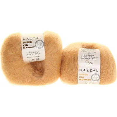 Gazzal Super Kid Mohair 64404 tělová