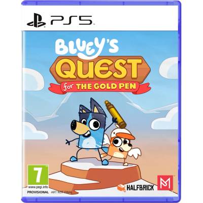 Bluey's Quest for the Gold Pen