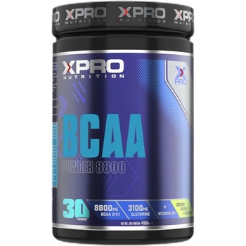 XPRO Powder BCAA 8800 [429~450 грама] Зелена ябълка