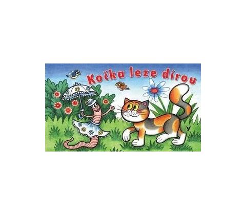 Kočka leze dírou
