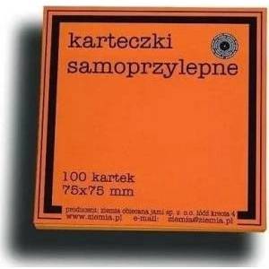 Ziemia Obiecana Sticky notes Fluo 75x75mm 100K grease