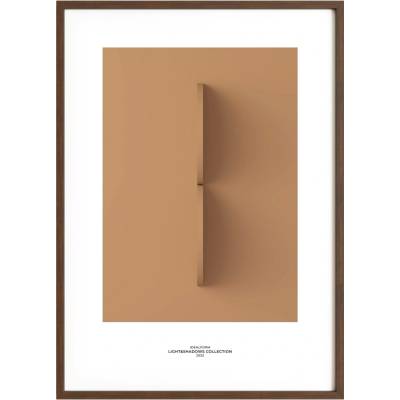 Idealform Poster no. 8 Arched shapes Barva: Terracotta, Velikost: 500x700 mm