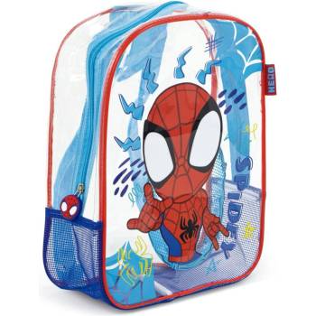 Image 1 of Arditex ДЕТСКА ПЛАЖНА РАНИЦА ПРОЗРАЧНА spider-man 32*25*23