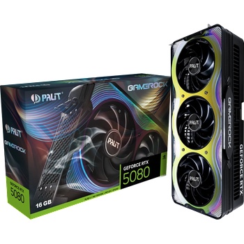 Palit GeForce RTX 5080 GameRock 16GB GDDR7 256bit (NE75080019T2-GB2030G)