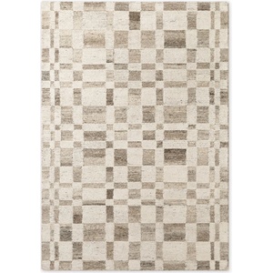 Vikosa Кремав ръчно изработен вълнен килим 80x150 cm Boho 1.0 Structa - Vikosa (106277-80x150)
