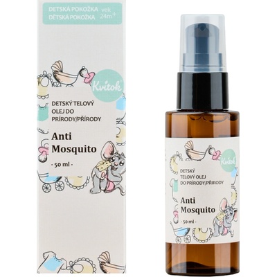 Kvitok Ochranný tělový olej do přírody 50 ml