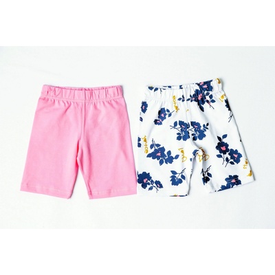 JOYCE dívčí kraťase "FLOWERS" ks Růžová