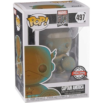 Image 1 of Funko Marvel 80 Years - Captain America - #497 (Special Edition)