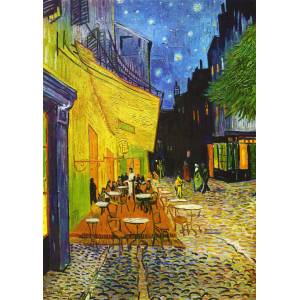 Enjoy - Puzzle Vincent Van Gogh: Cafe Terrace at Night - 1 000 piese