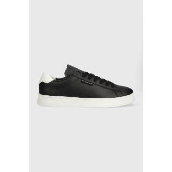 Tommy Jeans Кожени маратонки Tommy Jeans TJM LEATHER LOW CUPSOLE в черно EM0EM01374 (EM0EM01374)