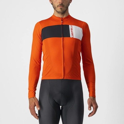 Castelli Prologo 7 Fiery Red/Light Black-Ivory
