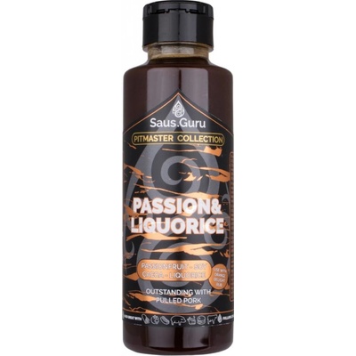 Saus.Guru BBQ grilovací omáčka Passion & Liquorice 500 ml