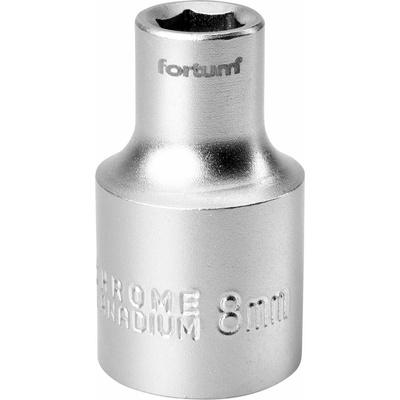 Kľúč nástrčný, 8mm, 1/2”, FORTUM