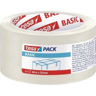tesa Basic 58570 50mmx66 m прозрачна опаковъчна лента 58570-00000-01 (58570-00000-00)
