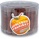 Jablečné trubičky s čokoládovou polevou bez cukru váha 540 g