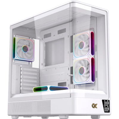 Ion Computers Геймърски компютър ION Moon DGT Arctic с процесор AMD Ryzen 7 9800X3D, видео карта Radeon RX 9060 XT 16GB GDDR6, RAM памет 32GB(2x16GB) DDR5 6000MHz, SSD 1TB NVMe PCIe Gen4, водно охлаждане 360 (c005015)