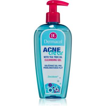 Dermacol Acne Clear почистващ гел за лице за проблемна кожа 200ml