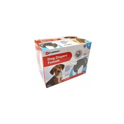 Flamingo papírové pleny pro feny při inkontinenci a hárání bígl S 32-48 cm 12 ks – Zbozi.Blesk.cz
