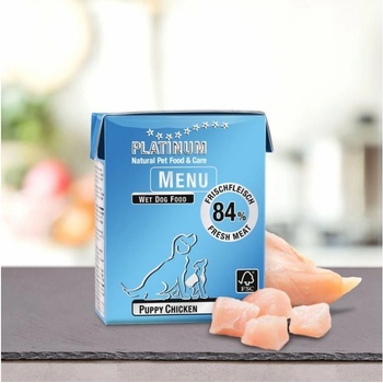 Platinum Natural Menu Puppy Chicken 375 g