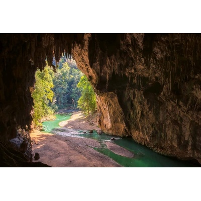 DIMEX ART Флизелинов фототапет пещера в тайланд 375 x 250 см