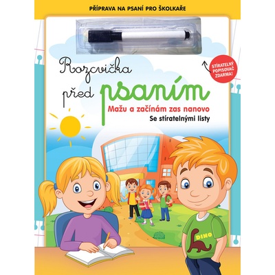 Rozcvička před psaním - Příprava na psaní pro školkaře