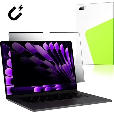 TGP Ochranné sklo na MacBook Air 15.3" M4/M3/M2 A2941 - magnetický odnímateľný privacy filter TGX-MBA15-PR – Zboží Mobilmania
