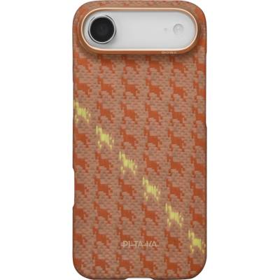 PITAKA Edge Rides MagSafe Калъф за iPhone 17 Air Amber- Aramid Fiber