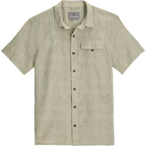 Royal Robbins Мъжка риза с копчета Royal Robbins Hempline Spaced S/S Shirt - Elm (033-2706-0612)