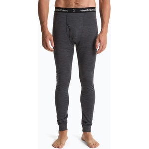 WOOLCANO Мъжки термоактивни панталони WOOLCANO 100% Merion PANT0539 grey
