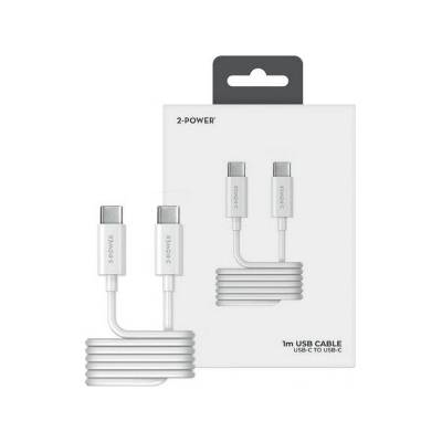 2-Power 2PUC1M04W USB-C to USB-C, 1m