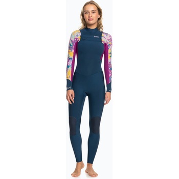 ROXY Дамски неопренов костюм за плуване ROXY 4/3 Swell Series FZ anthracite hot tropics swim ax