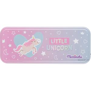 Martinelia Комплект козметични продукти за деца Little Unicorn Makeup Tin case