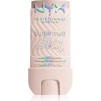 NYX Professional Makeup Buttermelt Glow Stix озаряващ стик цвят 01 Big Melt Energy 5 гр