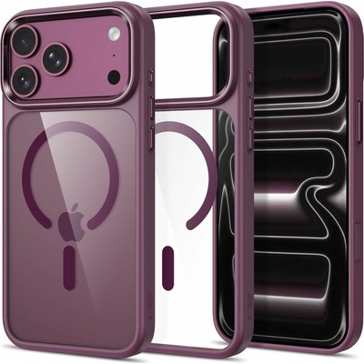 Tech-Protect Magmat MagSafe kryt na iPhone 17 Pro Max / 18 Pro Max dark cherry/clear