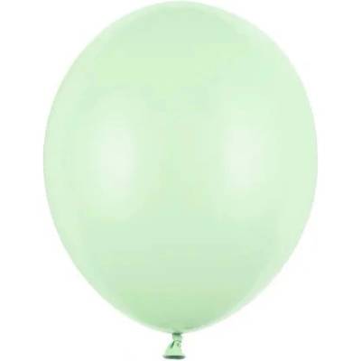 Party Deco Латексов Балон Пастел, Шам Фъстък - 23 см (sb10p-096)