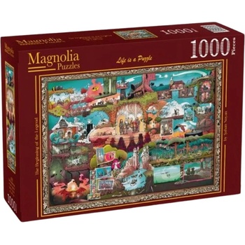 Magnolia Пъзел Magnolia от 1000 части - Началото на легендата (1002)