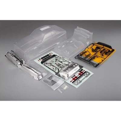 Killerbody каросерия 1: 10 Nissan Skyline 2000 GT-ES прозрачен