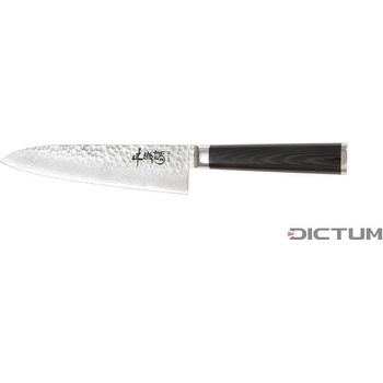 Dictum Japonský nůž Tanganryu Hocho Linen Micarta Gyuto Fish and Meat Knife 180 mm
