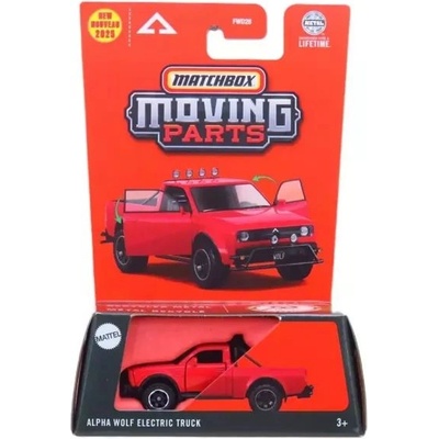 Mattel Matchbox: Камион с движещи се части: Ajoha Wolf Electric Truck (JHV59)
