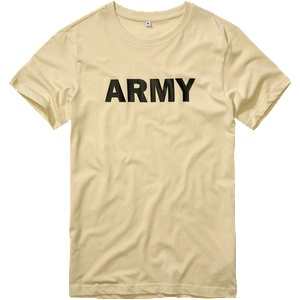 Brandit Тениска Brandit Army, бежова (9594-20003)