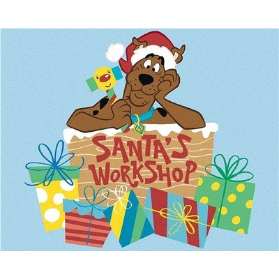 Zuty Scooby v Santovej dielni Scooby Doo 40 x 50 cm plátno napnuté na rám 6064021