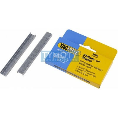 Spony TACWISE typ 53 6mm 2000ks