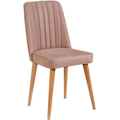Kalune Design Stormi Sandalye zamatová svetloružová