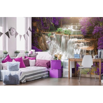 DIMEX ART Самозалепваща се флизелинова фототапета вълшебен водопад 375 x 250 см