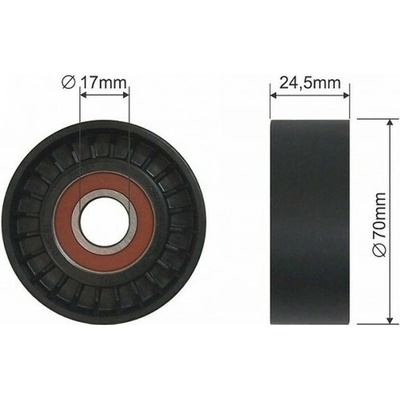 Nty Napínací Kladka Vícedrážkového Řemene VW CADDY 01-, CRAFTER 06-15, GOLF VI, JETTA 05-, PASSAT 05-, POLO 02-, SHARAN 10-, TIGUAN 07-17, TOURAN 10-15, T5 03-15, TOYOTA RAV4 05-, AURIS 06-13, CAMRY 0 – Hledejceny.cz