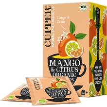 Cupper Bio ovocně bylinný čaj porcovaný s mangem a citrusy 20 ks