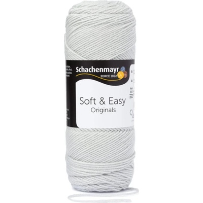 Schachenmayr Soft & Easy 00090 Silver Плетива прежда (9807353-00090-SCHACHENMAYR)