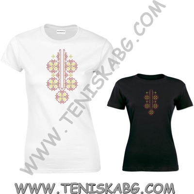 Fruit of the Loom Тениска - Шевица бродерия 166