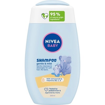 Nivea Baby šampón pre deti 200 ml Gentle Mild